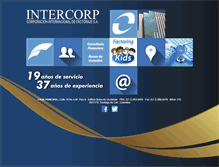 Tablet Screenshot of intercorp.com.co